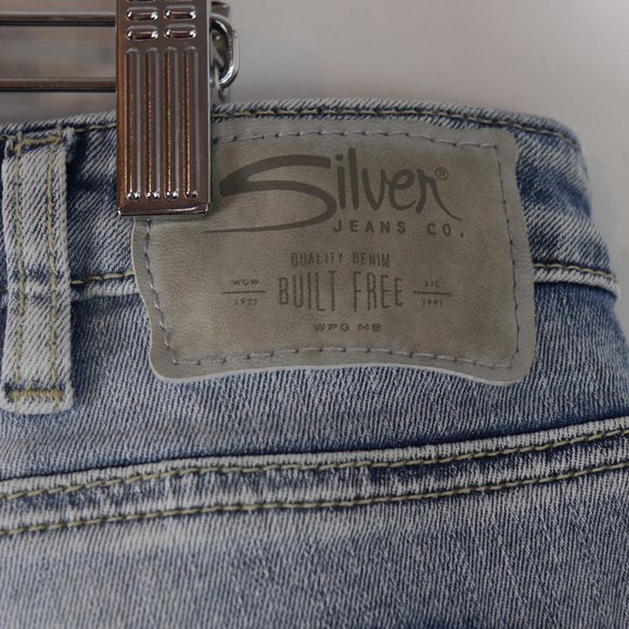 Silver Izzy Ankle skinny Jeans sz 16 - Picture 8 of 12